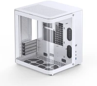 Jonsbo TK-1 2.0 WHITE Táp nélküli ablakos micro-atx ház fehér kép