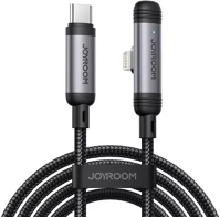 Joyroom A56, 30W, 480MB/S, 1.2M type-c - lightning enjoyx series 90 degree cable kép