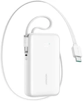 Joyroom JR-PR2 WHITE vésztöltő type-c aljzat (10000mah, 35w, pd gyorstöltő 3.0, led kijelző kép