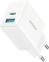 Joyroom JR-TCF21 Dual-port (a+c) hálózati töltő fehér kép