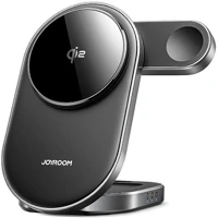 Joyroom JR-W17 töltőállvány 3in1 (15w, gyorstöltő, wireless, magsafe, airpods, apple kép