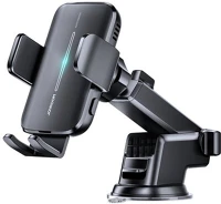Joyroom JR-ZS245 Jr-zs245 car dashboard holder with qi inductive charger (black) kép