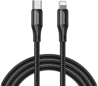 Joyroom S-1024N1-PD Cable type-c lightning 20w 1m   (black) kép