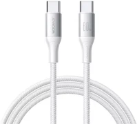 Joyroom S-A28-CCW2 Type-c - type-c flash series cable a28, 60w, 480mb/s, 2m, white (s-a28_ccw2) kép