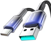 Joyroom S-A42 A-C BL Usb-a usb-c kábel s-a42 3a 1.2m fekete kép