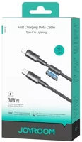Joyroom S-A50-CL-GRY type-c - lightning unlimited series cable a50, 60w, 480mb/s, 1.2m with kép