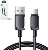 Joyroom S-AC027A141B usb - type-c cable multi-color series a14, 480mb/s, 3a, 1.2m, black kép