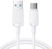 Joyroom S-AC027A141W usb - type-c cable multi-color series a14, 480mb/s, 3a, 1.2m, white kép