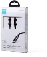 Joyroom S-CC100A12 Cable usb-c 100w 1.2m  s-cc100a12 (black) kép