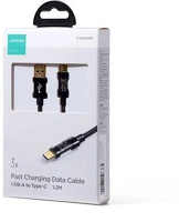 Joyroom S-UC027A12 Usb - type-c data cable, 3a, 1.2m, blue (s-uc027a12) kép