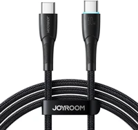 Joyroom SA32-CC3 Cable usb-c to usb-c  sa32-cc3 starry, 60w, 1m black kép
