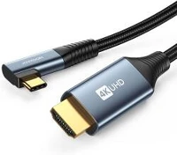 Joyroom SY-20C1 Hdmi / usb type-c 2m 4k hdmi kábel - grafit kép