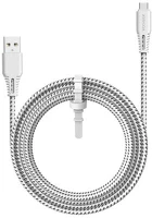 Joyroom T-507_W adatkábel és töltő (USB - Type-C, gyorstöltés támogatás, cipőfűző kép
