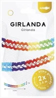 Junior 0,70X2,5 Girland színes papír multi-colour 0,70x2,5 m 2 db/csomag kép