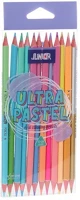 Junior 130216 Színes ceruza  pasztell ultra dual háromszög alakú, 12 darabos kép