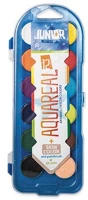Junior 130701 Vízfesték  30 mm 12 db-os klt. ecsettel kép