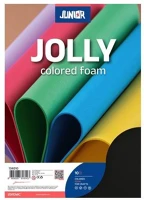 Junior 134070 Kreatív  dekor gumilap a/4, fekete 10 db/csomag kép