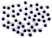 Junior 137081 Kreatív  mozgószem, 10mm, 50 db/csomag kép