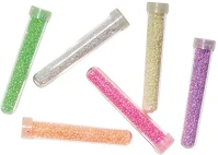 Junior 137501 Kreatív  pasztell színű gyöngy tubusban, vegyes színek, 6 db/csomag kép