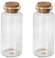 Junior 137620 Kreatív  üvegcse parafadugóval, 70 mm, 2 db/csomag kép