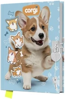 Junior 17.00528 Emlékkönyv  corgi lakattal kép