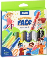 Junior 130652 Kreatív arcfesték  6 db-os klt. kép