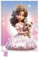 Junior DBL36-G24 Emlékkönyv  princess szív alakú lakattal kép