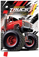 Junior DBL36-L24 Emlékkönyv  monster truck team szív alakú lakattal kép