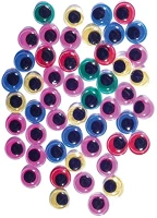 Junior PPP9140-6108 Kreatív  színes mozgószem, 10mm, 50 db/csomag kép