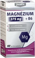 Jutavit 375MG + B6-VITAMIN Magnézium 375mg + b6-vitamin tabletta 60db kép