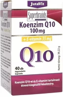 Jutavit Q10 100MG Koenzim q10 100mg + e-vitamin kapszula 40db kép
