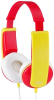 Jvc HA-KD 5 R-E KID''S Ha-kd 5 r-e kid''s headphone with volume limitter red kép