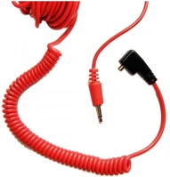 Kaiser 1408 Vakukábel pc port- 2,5mm jack 10m piros 3,5mm átmérővel kép