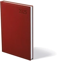 Kalendart 2025 T011 B5 Traditional 2025 t011 b5 heti beosztású bordó határidőnapló kép