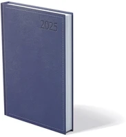 Kalendart 2025 T022 B6 Traditional 2025 t022 b6 napi beosztású kék határidőnapló kép