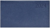 Kalendart 25T030T-004 Traditional 2025 t030 kék heti beosztású fekvő zsebnaptár kép