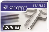 Kangaro 04.00323 Tűzőkapocs  26/6 1000/dob kép