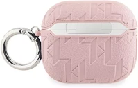Karl lagerfeld KLA3PGCHPP Pu embossed choupette head apple airpods 3 tok, rózsaszín kép