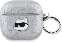 Karl lagerfeld KLA4PGCHPS Monogram choupette head apple airpods 4 tok, ezüst kép