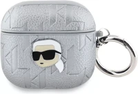 Karl lagerfeld KLA4PGKIPS Monogram karl head apple airpods 4 tok, ezüst kép