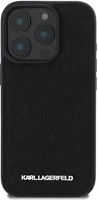 Karl lagerfeld KLHCP16XPQKPMK Pu quilted pattern apple iphone 16 pro max hátlap tok, fekete kép