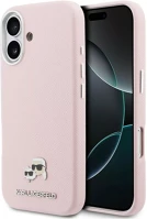 Karl lagerfeld KLHMP17S6PFKCLP pu karl and choupette heads pins apple iphone 17 mágneses tok, magsafe kép