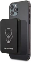 Karl lagerfeld KLPBMSOIBK Magsafe power bank / külső akkumulátor, 3000mah li-ion, fekete kép