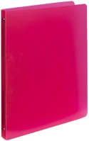 Karton 2-154 Gyűrűskönyv a4, 4 gyűrűs 2cm gerinc pp,  p+p opaline piros kép