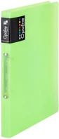 Karton 2-175 Gyűrűskönyv a4, 2 gyűrűs 2cm gerinc pp,  p+p opaline zöld kép