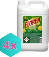 Karton DA503XSZAKK5998147323845 Floren kézi mosogatószer, citrom 5l  - 4 db kép