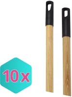 Karton DA503XSZBAK5999564890019 Nyél fa 120cm, natúr, műanyag végekkel, csavarós  - 10 db kép