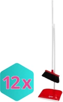 Karton DA503XSZBAK8000798055017 Lapát hosszúnyelű+seprű piros, kék  - 12csg kép