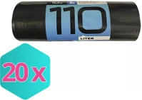 Karton DA503XSZMAK5999570031918 Mamuth szemeteszsák extra erős, 110l, 100x60cm, 10db/tekercs  - 20 db kép