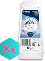 Karton DA503XSZWYK5000204123098 Glade zselés légfrissítő 150g tiszta ágynemű illat/clean linen  - 8 db kép